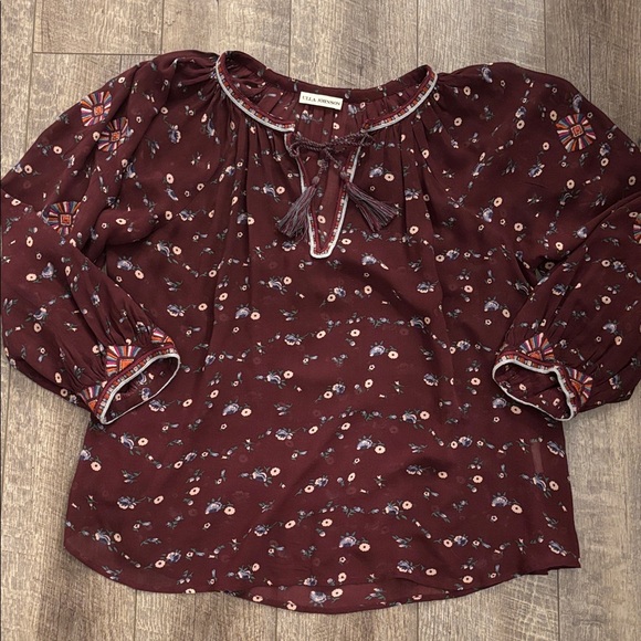 Ulla Johnson Silk Embroidered Top - Picture 2 of 6